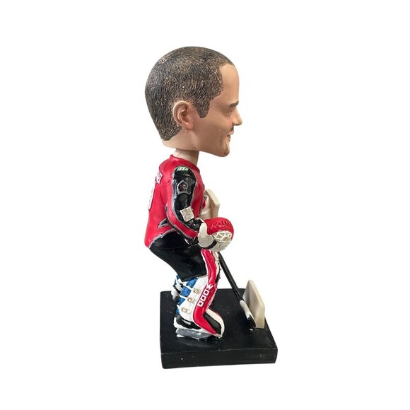 Matt Carmichael Hockey Goalie Bobblehead Figurine With Custom Base & Branding - Picture 4 of 5